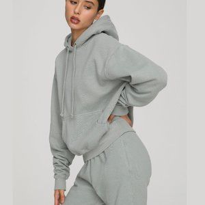 NEW GOOD AMERICAN QUARRY BOYFRIEND HOODIE SZ 3 L